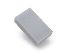 magiczna gąbka z melaminy - jasno szara