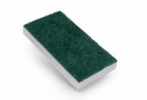 Pad ręczny z melaminy Cleaneo® 185x95x27mm (rzep)