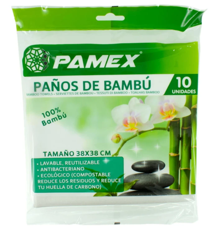 714836 - Ściereczka bambusowa Pamex 38x38cm biała 02.jpg