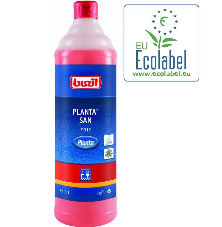 P312 - Ekologiczny koncentrat do mycia umywalek i wc, Planta® P312 San Buzil Lemon 1L.jpg