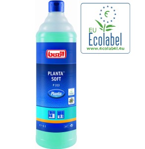 Ekologiczny koncentrat do mycia szkła i posadzek błyszczących, P313 Buzil Planta® Soft 1L