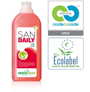 Ekologiczny koncentrat do mycia umywalek i wc, Greenspeed San Daily - 1L