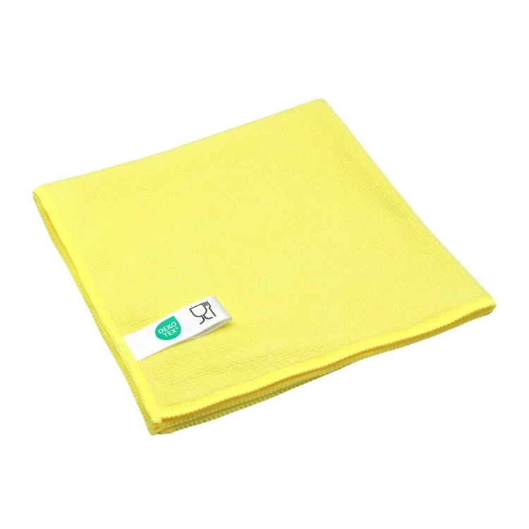 ściereczka certyfikowana do kontaktu z żywnością Cleaneo® Foodline 40 x 40 cm-zolta.jpg