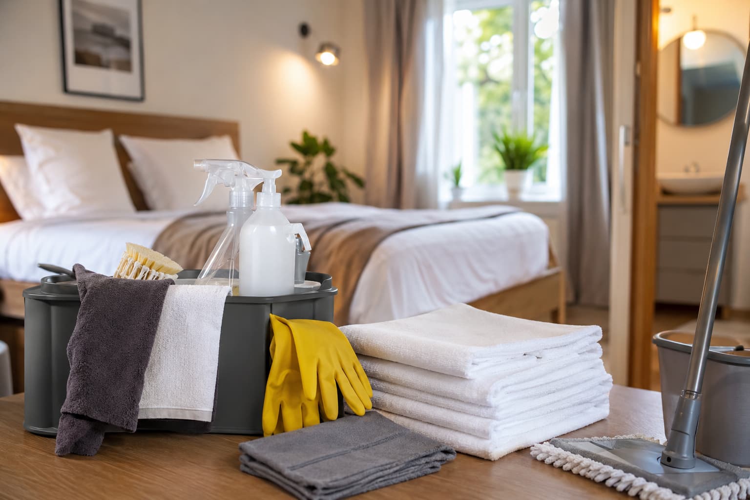 Checklista sprzątania Airbnb między gośćmi
